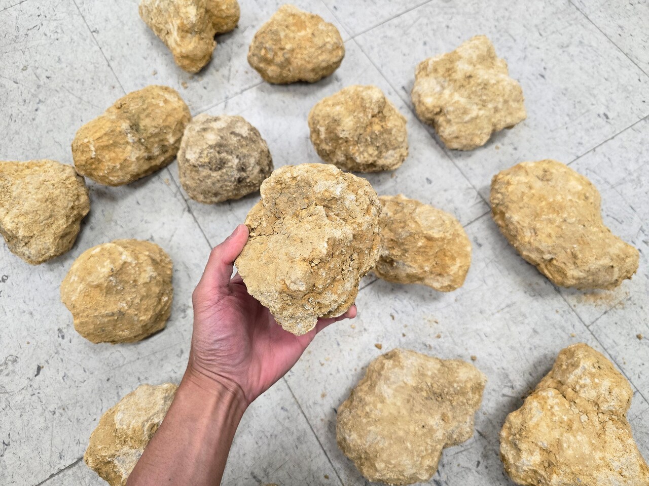 Giant Break Your Own Crystal Geode for Kids Party, Crafting, Treasure Hunt and More